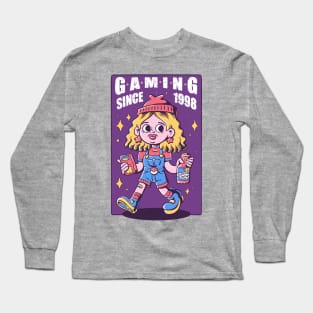 Gaming since 1998 Long Sleeve T-Shirt